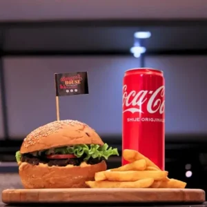 Burger Viçi + Patate + Coca-Cola®