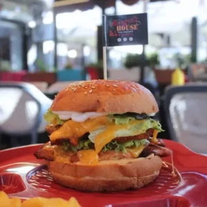 Chicken Kat-Kat Cheesburger
