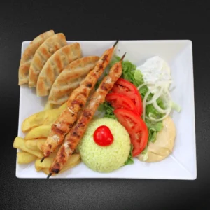 Racion Shishqebap Pule + Pilaf
