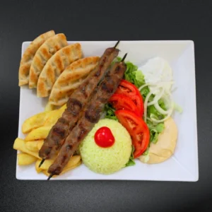 Racion Shishqebap Viçi + Pilaf