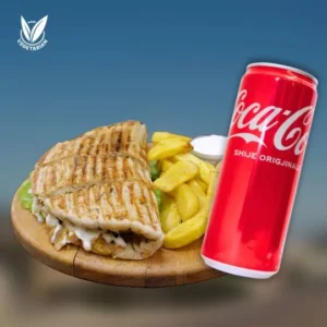 Skepasti Vegjetarian + Patate + Coca-Cola®