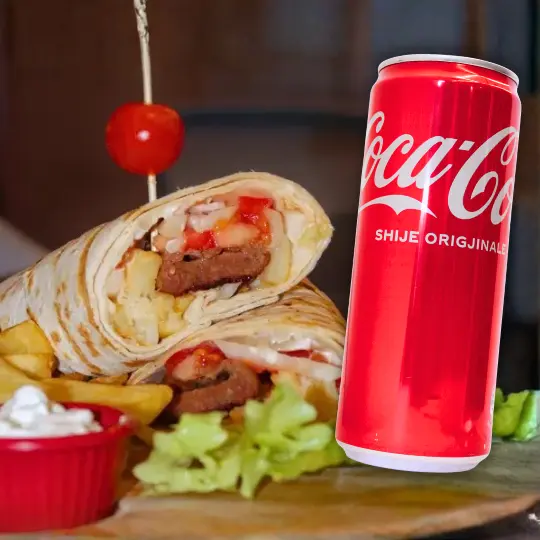 Big Dyrym Qebap Turk + Coca-Cola®