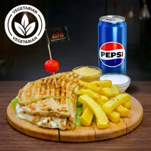 Skepasti Vegjetarian + Patate + Pije